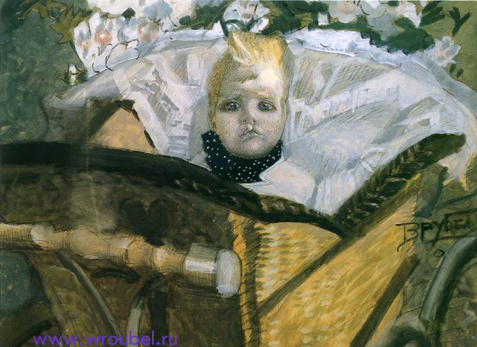 1892 Врубель М.А. "Портрет сына художника."