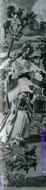 Врубель М.А. Фауст и Маргарита в саду. 1896. Два однофигурных эскиза декор. панно для готич. кабинета в доме А.В. Морозова в Москве