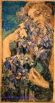 Врубель М.А. Гретхен среди цветов. 1897. ГРМ