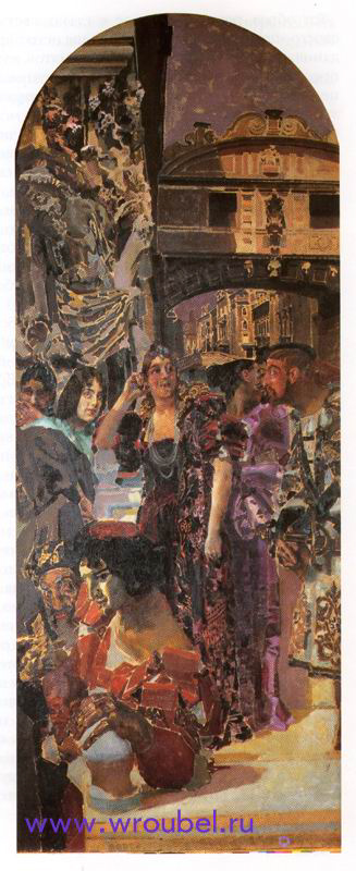 1893 Врубель М.А. "Венеция." Декоративное панно.
