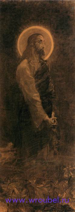 1880 Врубель М.А. "Христос в Гефсиманском саду."