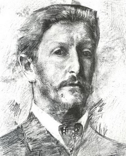 Михаил Александрович Врубель (Автопортрет 1904 г.)